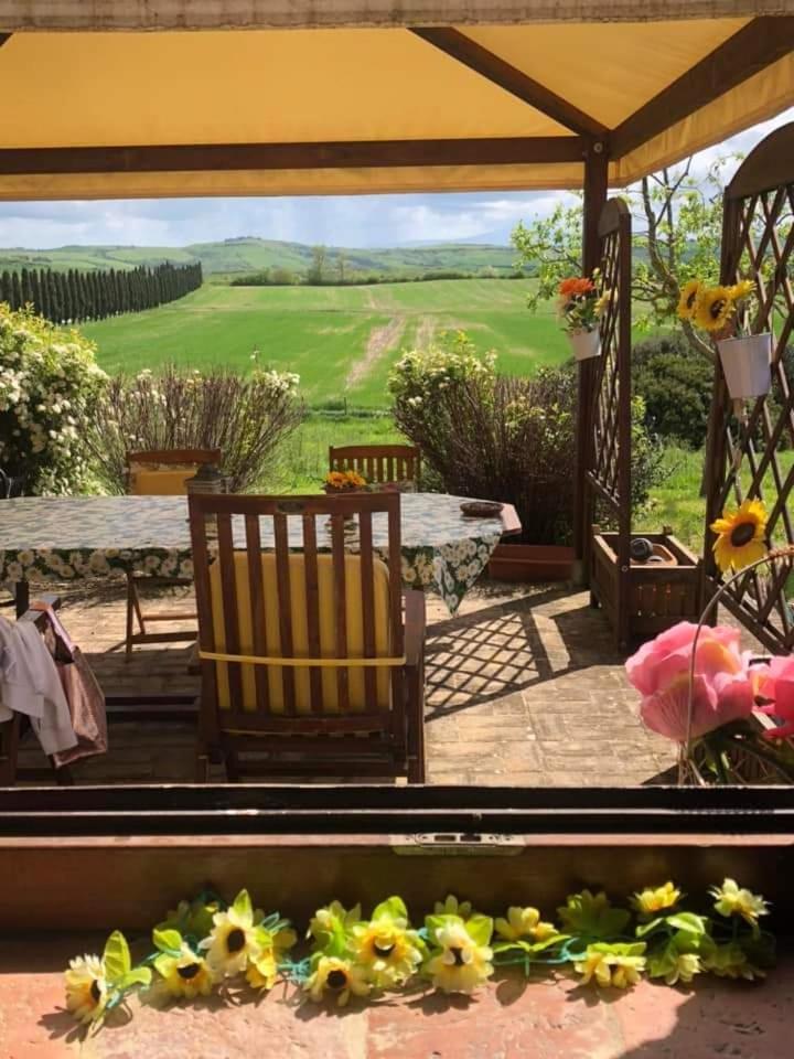 Casa Country House Girasole Vakantie Huis-Wakacje Huis Asciano Dış mekan fotoğraf