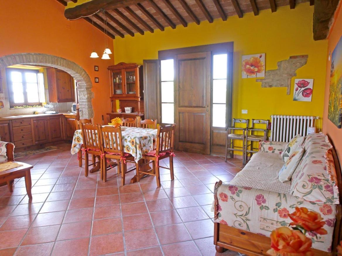 Casa Country House Girasole Vakantie Huis-Wakacje Huis Asciano Dış mekan fotoğraf
