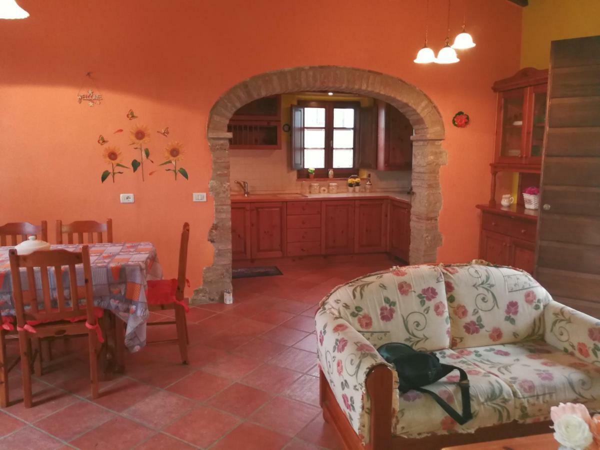 Casa Country House Girasole Vakantie Huis-Wakacje Huis Asciano Dış mekan fotoğraf