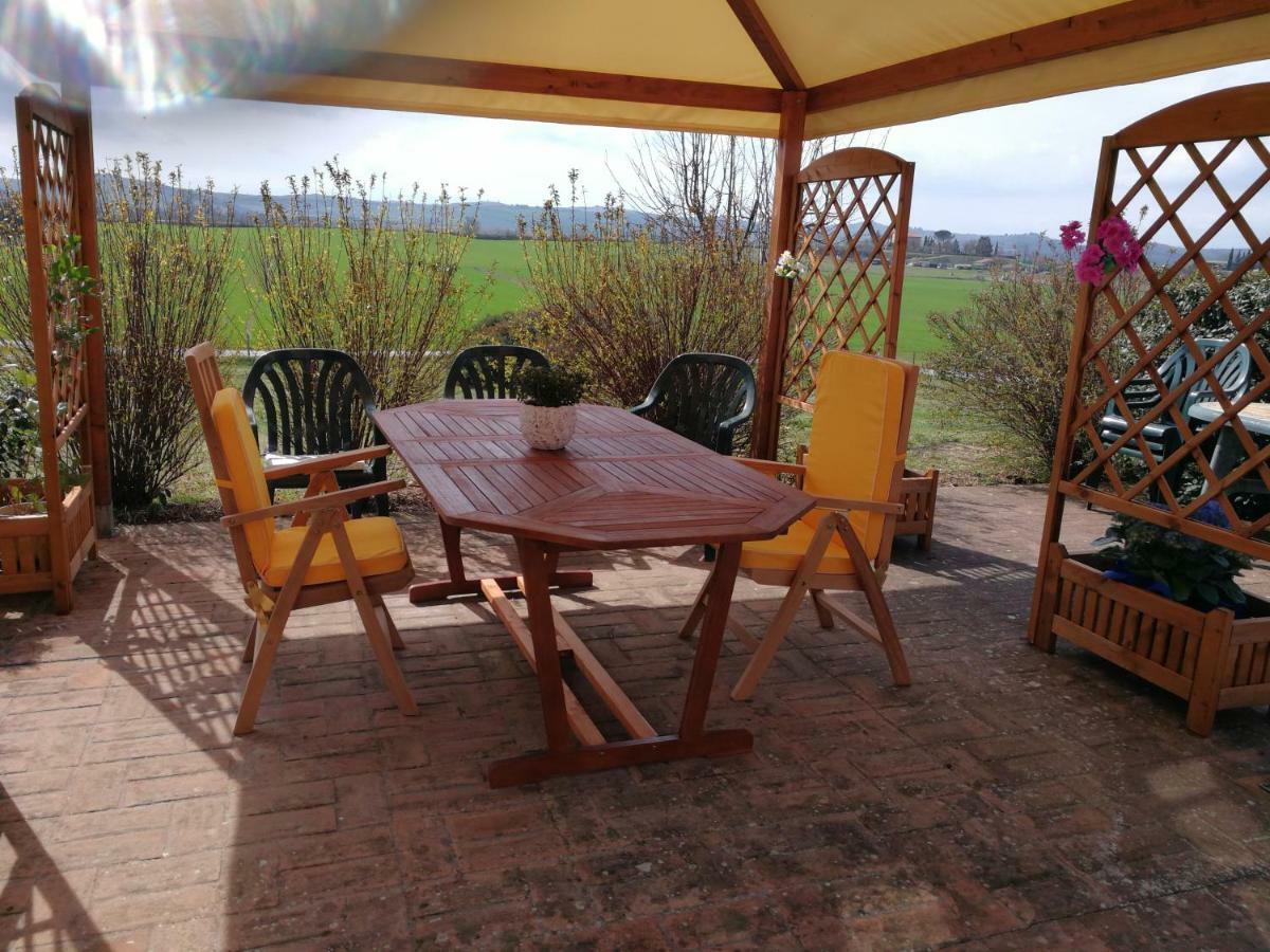 Casa Country House Girasole Vakantie Huis-Wakacje Huis Asciano Dış mekan fotoğraf